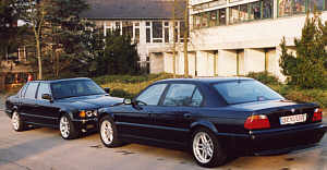 BMW 7er, Modell E32 und E38