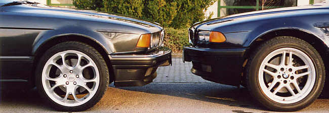 BMW 7er, Modell E32 und E38